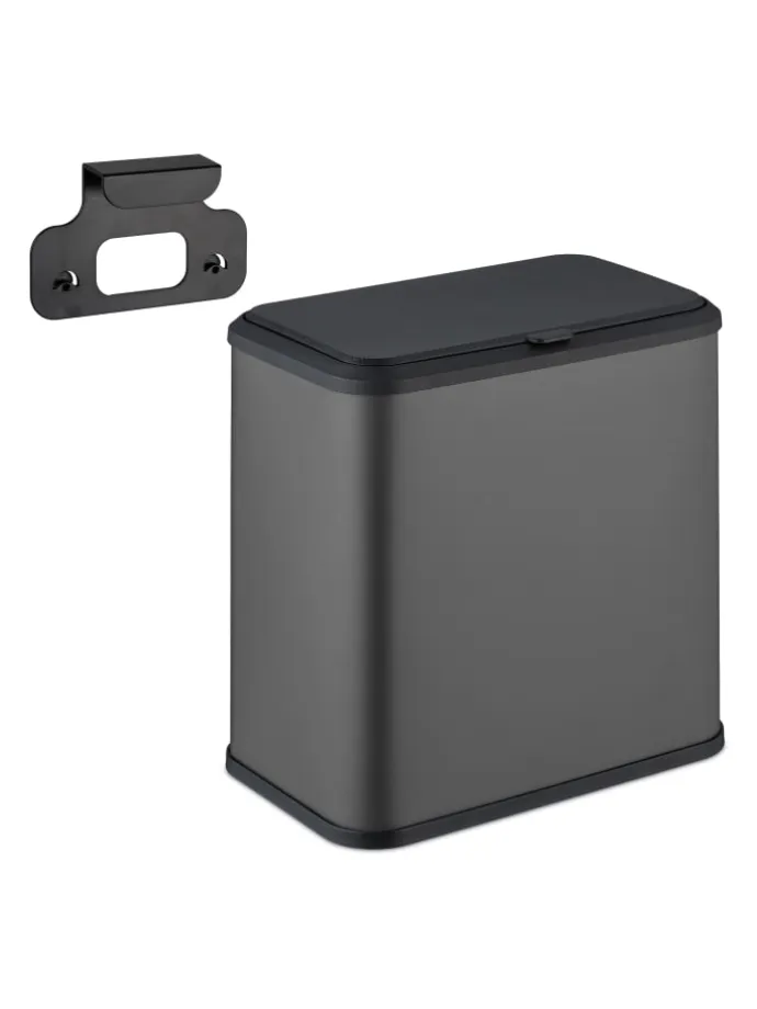 Mülleimer in Grau - 5 Liter