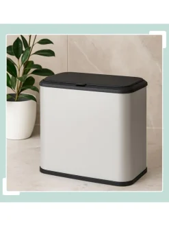 Mülleimer in Grau - 5 Liter