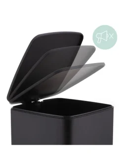 Mülleimer in Schwarz - 20 Liter