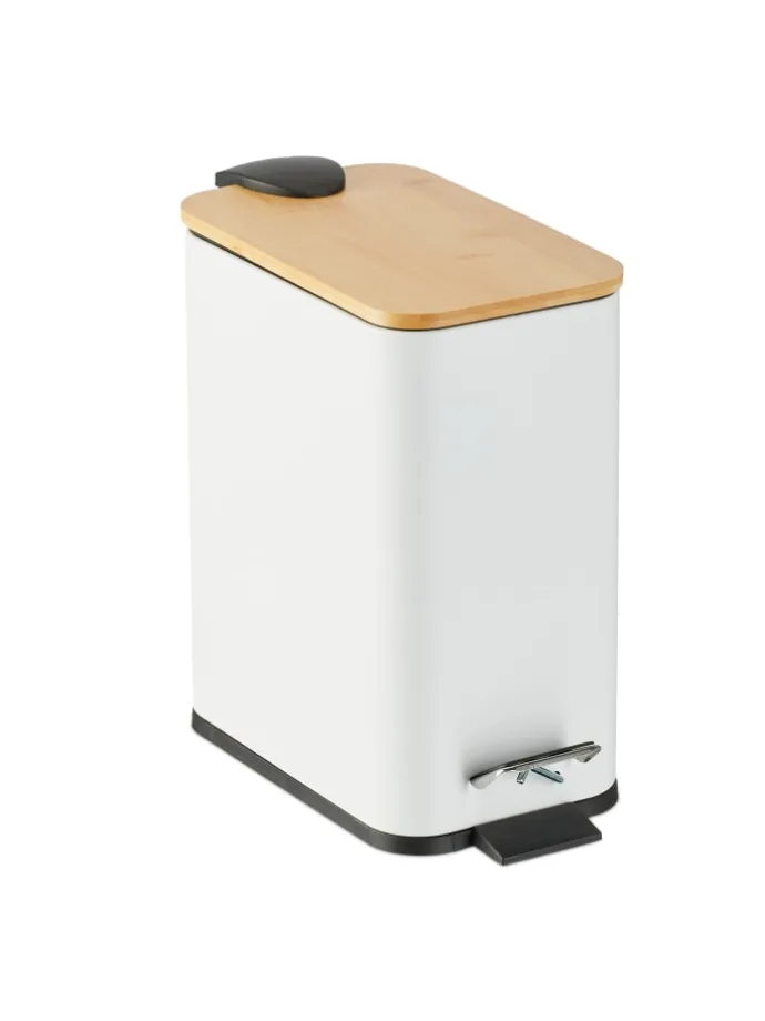 Mülleimer in Weiß - 5 l