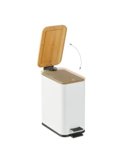 Mülleimer in Weiß - 5 l