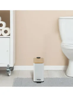 Mülleimer in Weiß - 5 l