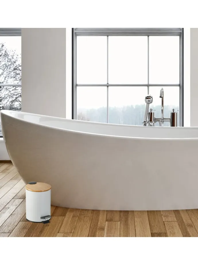 Mülleimer in Weiß - 3 l