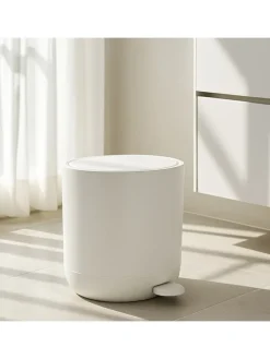 Mülleimer in Weiß - 10 Liter