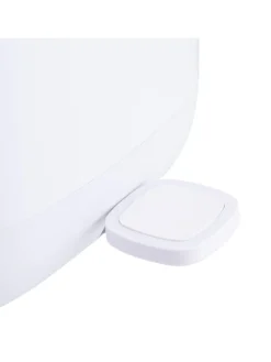 Mülleimer in Weiß - 9 Liter