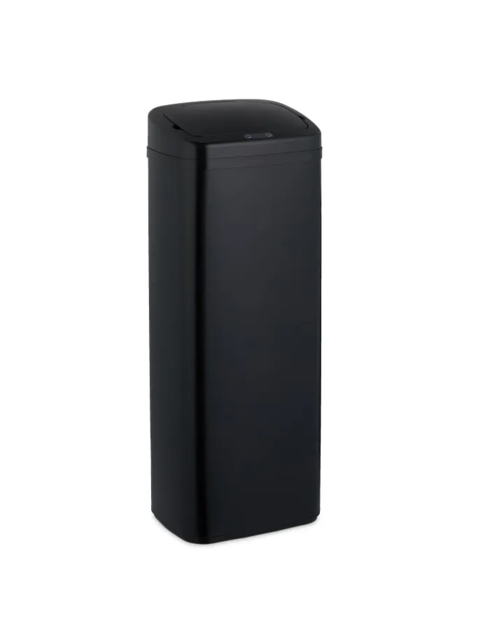 Mülleimer mit Sensor in Schwarz - 50 Liter