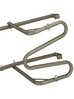 Müllpresse in Braun