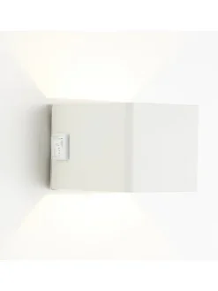 mobile LED Außenwandleuchte, Bewegungsmelder, magnetisch, weiß