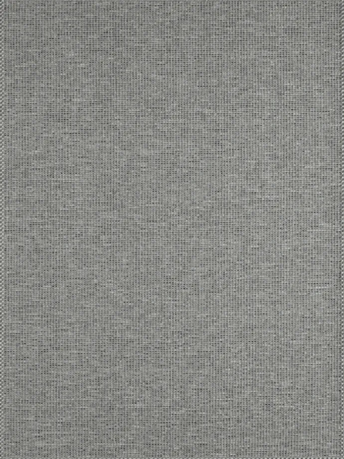 Moderner In-/Outdoor Teppich A in Grau