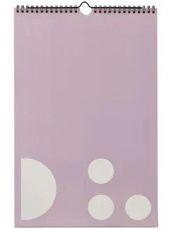 Monatsplaner in Rosa - (B)25 x (H)39 cm