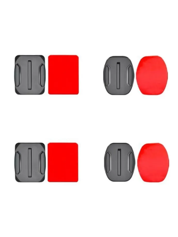 Montagesockel für GoPro, DJI Osmo Action, EKEN, SJCam, Insta360 in Schwarz