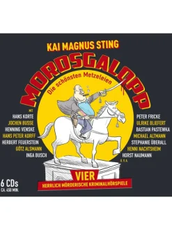MORDSGALOPP - Vier herrlich mörderische Krimi-Hörspiele | WortArt