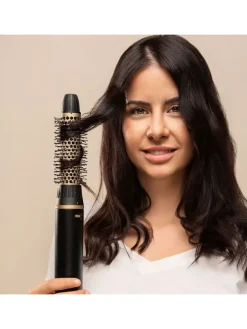 Multifunktions-Haartrockner in Schwarz