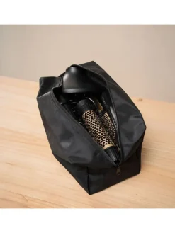 Multifunktions-Haartrockner in Schwarz