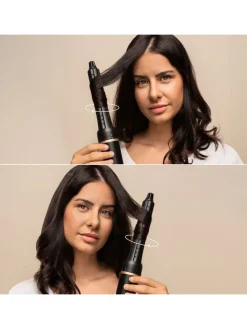 Multifunktions-Haartrockner in Schwarz