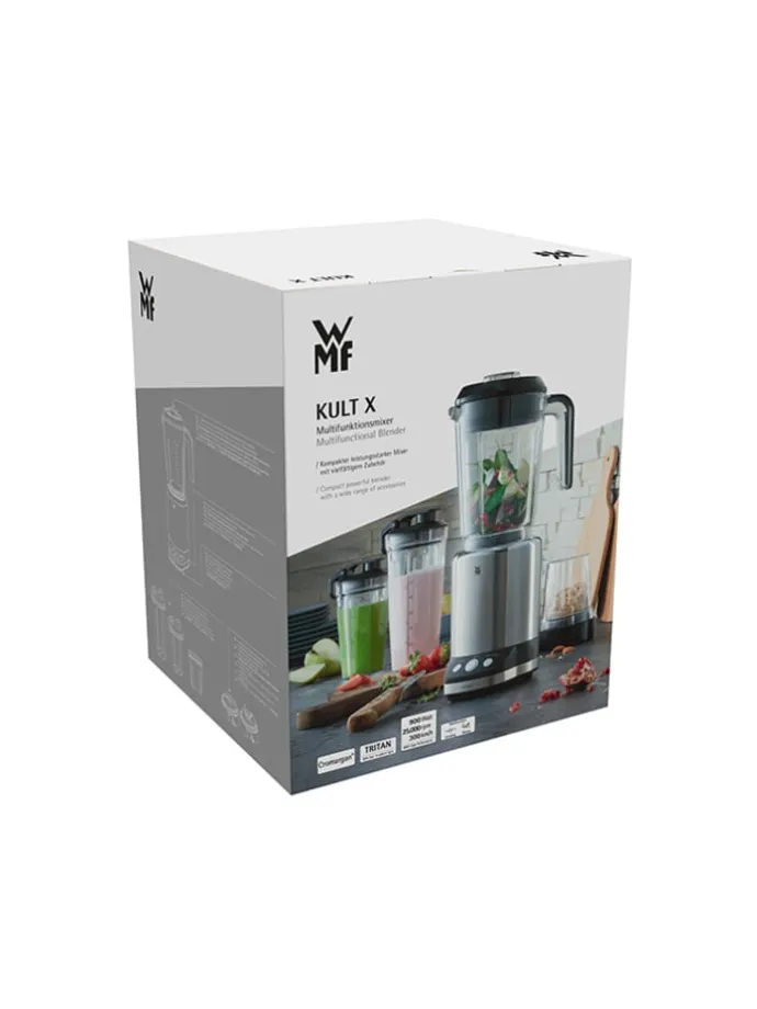 Multifunktionsmixer "Kult X" in Silber/ Schwarz