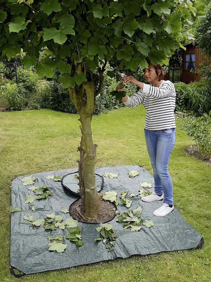 Multi-Plane in Grün - (L)145 x (B)145 cm