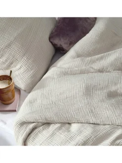 Musselin-Bettwäsche-Set 