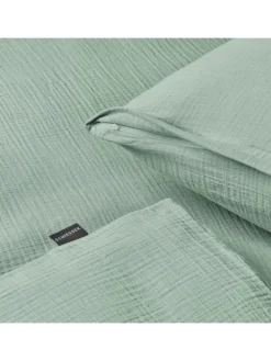 Musselin-Bettwäsche-Set "Molly" in Hellgrün