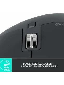 MX Master 3S die perfekte Maus für jeden Moment Ihres Workflows in Schwarz