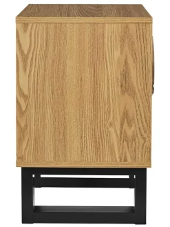 Nachttisch ''Calypso'' in Hellbraun - (B)40 x (H)55 x (T)35 cm