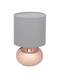 Nachttischlampe in Kupfer - (H)28 x Ø 18 cm