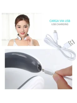 Nackenmassagegerät in Weiß