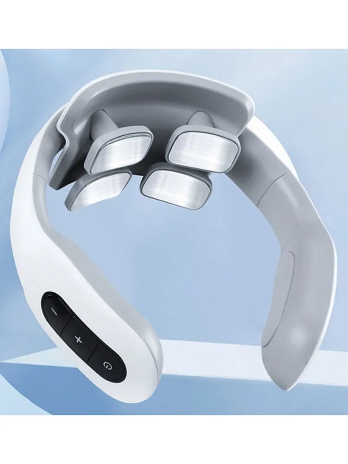 Nackenmassagegerät in Weiß