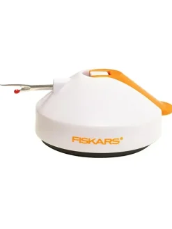 Nahtauftrenner in Weiß/ Orange - (B)9,5 x (H)18,4 x (T)3 cm