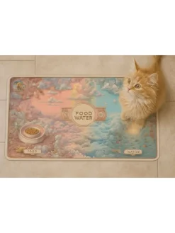 Napfunterlage in Bunt - (L)40 x (B)70 cm