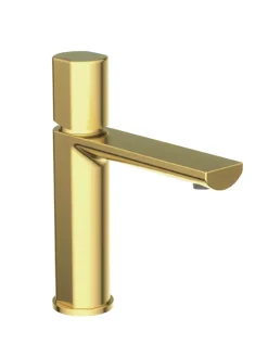 NEW YORK Waschtischarmatur, Gold matt