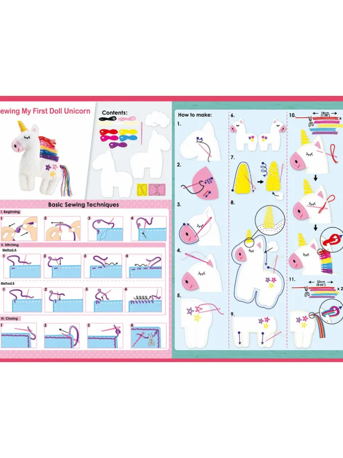 Nähset "Einhorn" - ab 6 Jahren