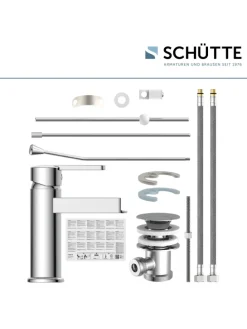 NIAGARA Waschtischarmatur, Chrom, mit Schwallauslauf