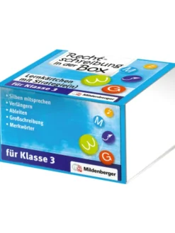 Nonbook - Rechtschreibung in der Box - Lernkärtchen mit Strategie(n) Klass