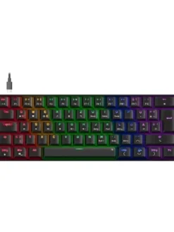 Nonbook - SPEEDLINK ATMOS RGB Rainbow Mechanical 60% Gaming Keyboard with brown