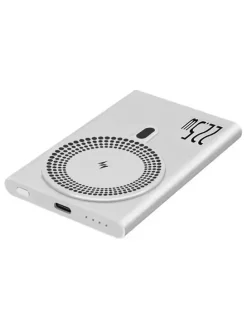 Notstrombatterie in Silber - 5000 mAh