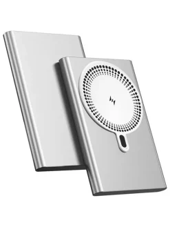 Notstrombatterie in Silber - 5000 mAh