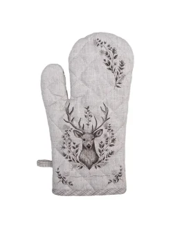 Ofenhandschuh in Braun - (L)30 x (B)18 cm