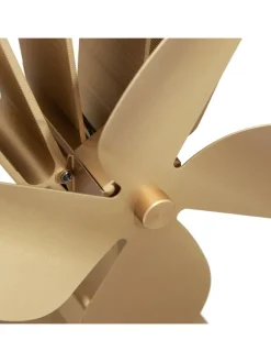 Ofenventilator in Bronze