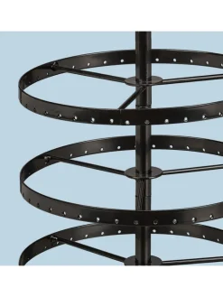 Ohrringhalter in Schwarz - (H)30 x Ø16,5 cm