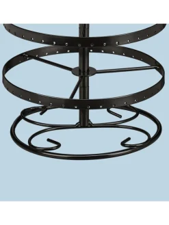 Ohrringhalter in Schwarz - (H)30 x Ø16,5 cm