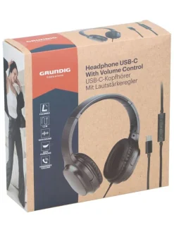 On-Ear-Kopfhörer in Schwarz