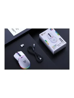 ONIKUMA CW928 Gaming-Maus (weiß)