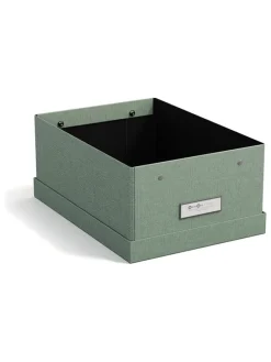 Ordnungsbox in Grün - (B)22,5 x (H)13,5 x (T)31,5 cm
