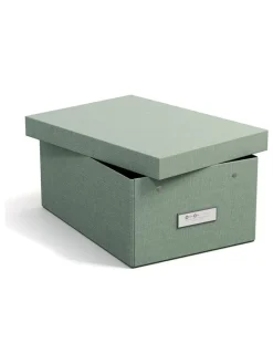 Ordnungsbox in Grün - (B)22,5 x (H)13,5 x (T)31,5 cm