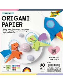 Origami Papier "BASIC MIX" in Bunt