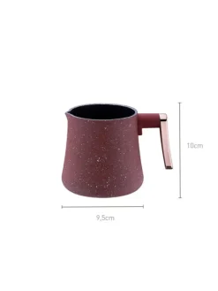 Otantik Kaffeemaschine 700W ideal für türkischen Kaffee & heiße Milch in Rosa