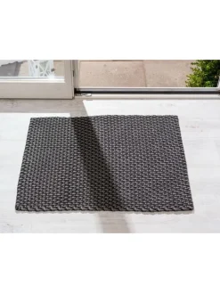 Outdoor Matte POOL grau / schwarz 72x92 cm