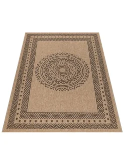 Outdoor Teppich DHAKA Schwarz