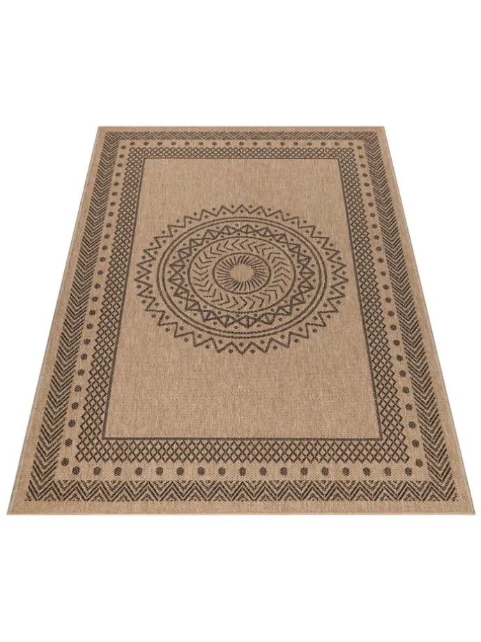 Outdoor Teppich DHAKA Schwarz